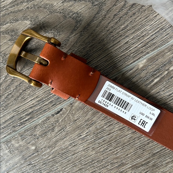 Frye Leather Belt Size L/XL BNWT - Picture 4 of 5